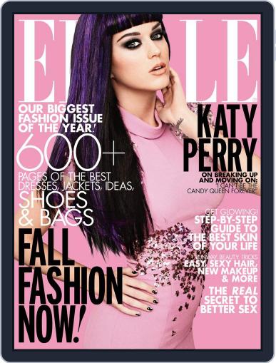Elle August 14th, 2012 Digital Back Issue Cover