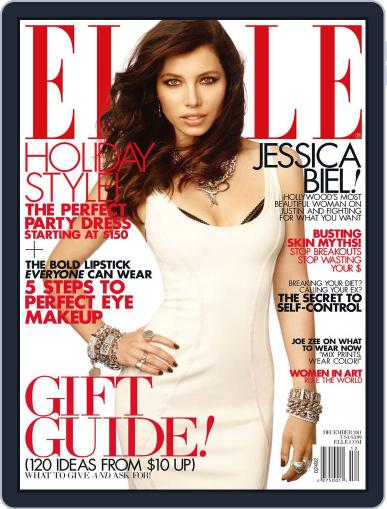 Elle November 8th, 2011 Digital Back Issue Cover
