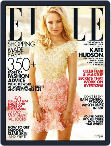 Elle October 20th, 2010 Digital Back Issue Cover