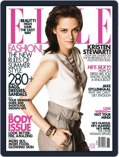 Elle May 25th, 2010 Digital Back Issue Cover