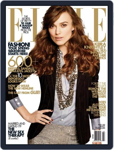 Elle February 17th, 2010 Digital Back Issue Cover