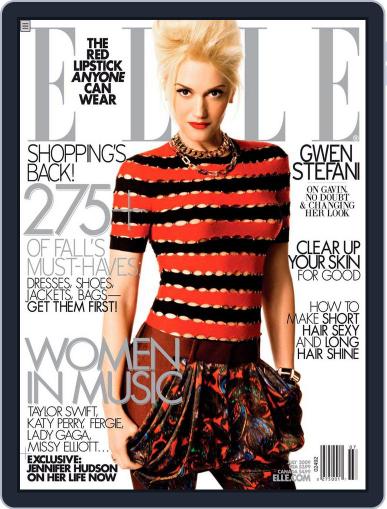Elle June 19th, 2009 Digital Back Issue Cover