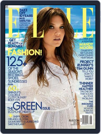 Elle April 11th, 2007 Digital Back Issue Cover