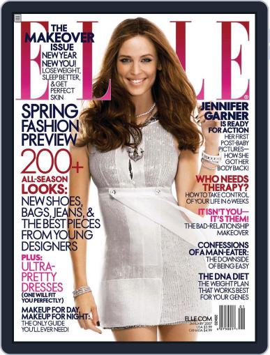 Elle December 20th, 2006 Digital Back Issue Cover