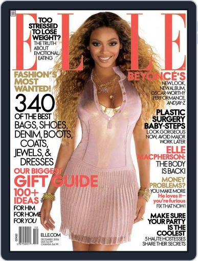 Elle December 13th, 2006 Digital Back Issue Cover
