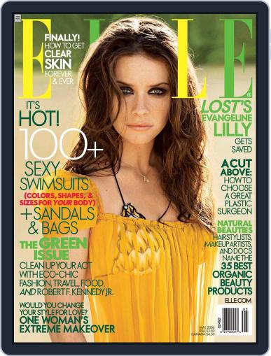 Elle April 21st, 2006 Digital Back Issue Cover