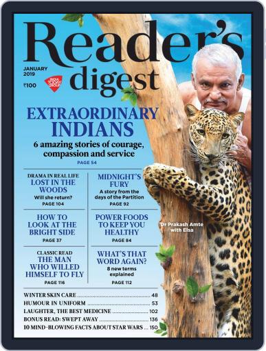 Reader's Digest India (Digital) January 1st, 2019 Issue Cover