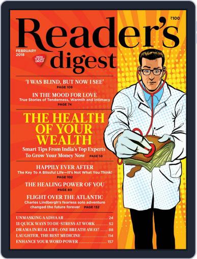 Reader's Digest India February 1st, 2018 Digital Back Issue Cover