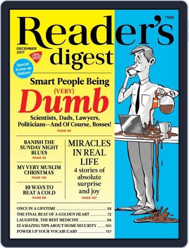 Reader's Digest India (Digital) December 1st, 2017 Issue Cover