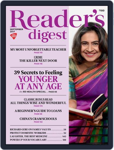 Reader's Digest India (Digital) September 1st, 2017 Issue Cover