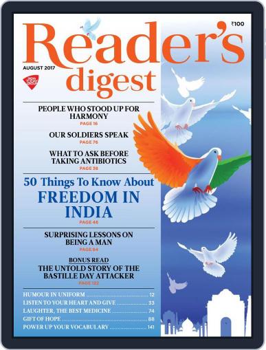 Reader's Digest India August 1st, 2017 Digital Back Issue Cover