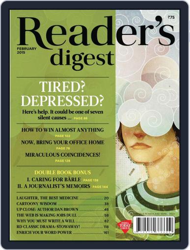 Reader's Digest India (Digital) February 1st, 2015 Issue Cover