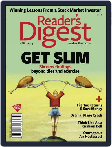 Reader's Digest India (Digital) April 11th, 2014 Issue Cover