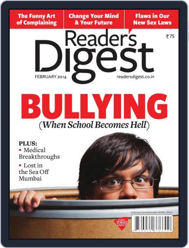 Reader's Digest India (Digital) February 5th, 2014 Issue Cover