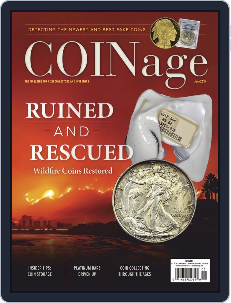 COINage June 1st, 2019 Digital Back Issue Cover