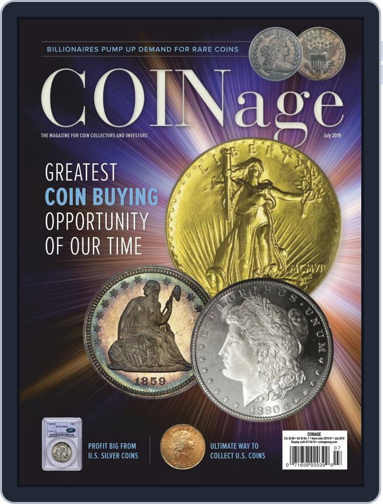 COINage May 14th, 2019 Digital Back Issue Cover
