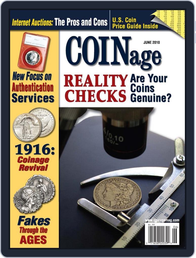 COINage May 17th, 2010 Digital Back Issue Cover