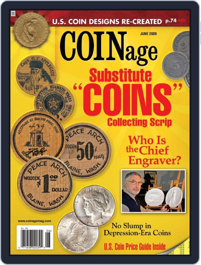 COINage August 17th, 2009 Digital Back Issue Cover