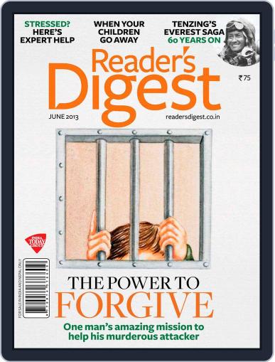 Reader's Digest India June 4th, 2013 Digital Back Issue Cover