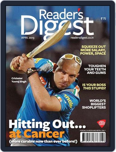 Reader's Digest India April 3rd, 2013 Digital Back Issue Cover