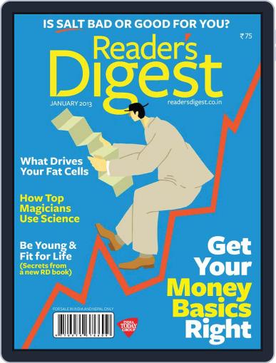 Reader's Digest India January 7th, 2013 Digital Back Issue Cover