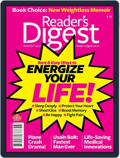 Reader's Digest India August 1st, 2012 Digital Back Issue Cover