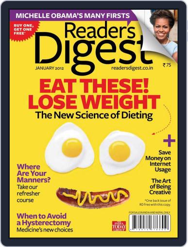 Reader's Digest India February 10th, 2012 Digital Back Issue Cover