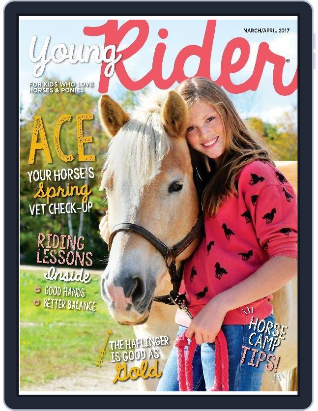 Young Rider March 1st, 2017 Digital Back Issue Cover
