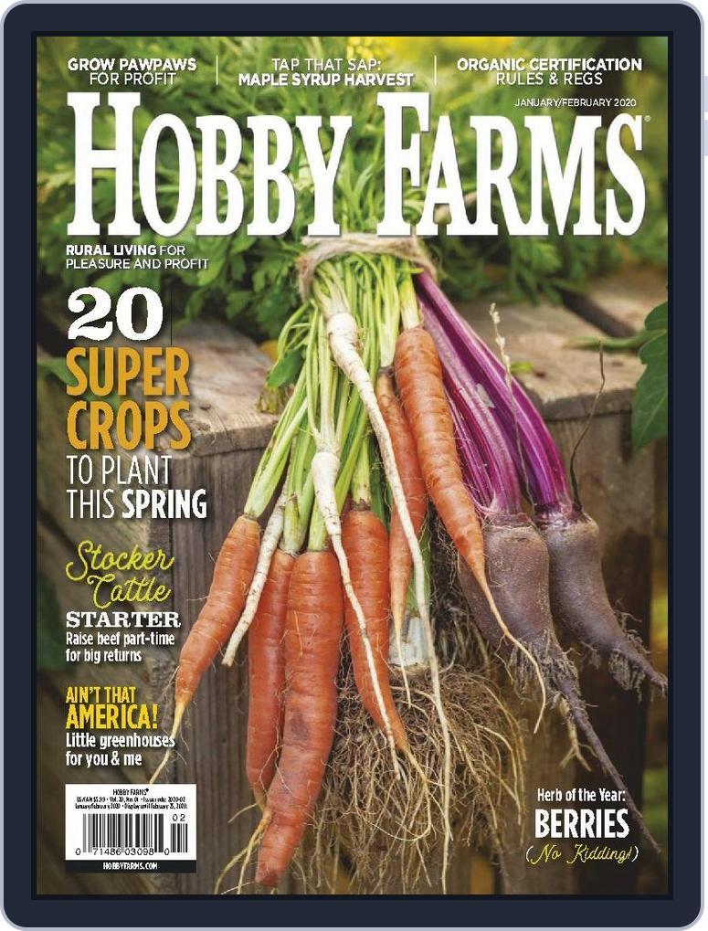 Hobby Farms January 1st, 2020 Digital Back Issue Cover