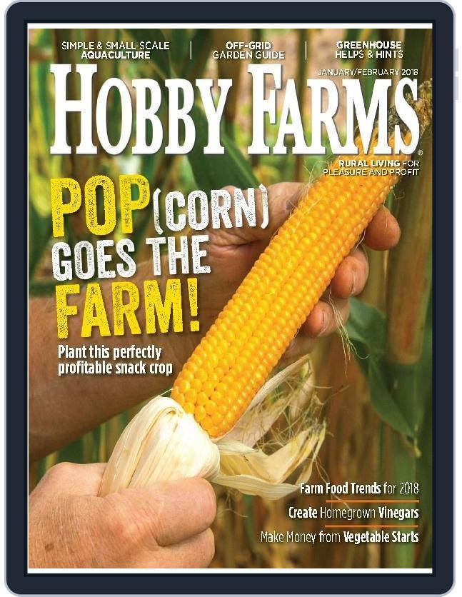 Hobby Farms January 1st, 2018 Digital Back Issue Cover