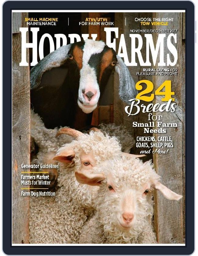 Hobby Farms November 1st, 2017 Digital Back Issue Cover