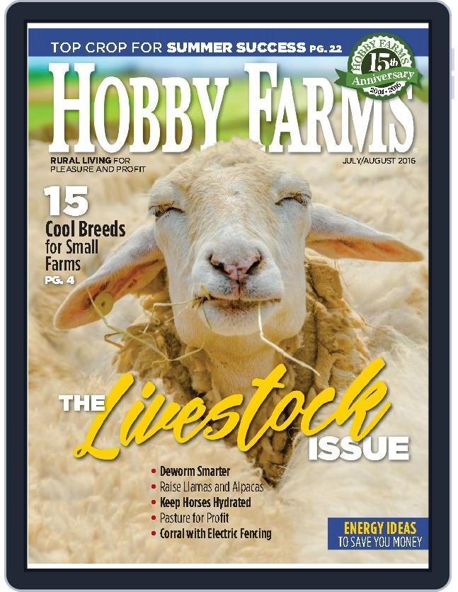 Hobby Farms July 1st, 2016 Digital Back Issue Cover
