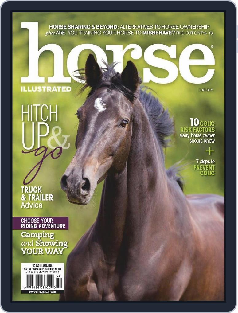 Horse Illustrated June 1st, 2019 Digital Back Issue Cover
