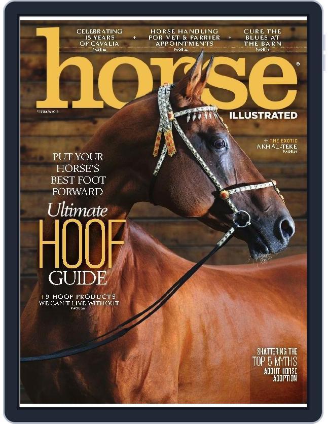 Horse Illustrated February 1st, 2018 Digital Back Issue Cover