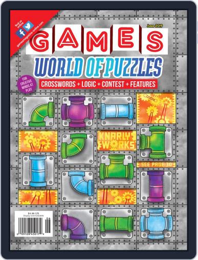 Games World of Puzzles June 1st, 2019 Digital Back Issue Cover