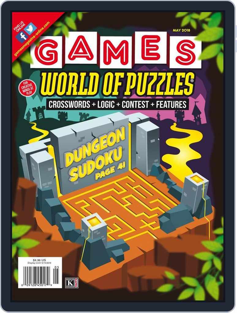 Games World Of Puzzles May 2018