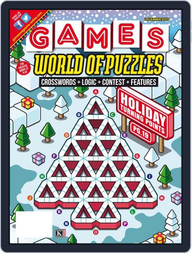 Games World of Puzzles December 1st, 2017 Digital Back Issue Cover