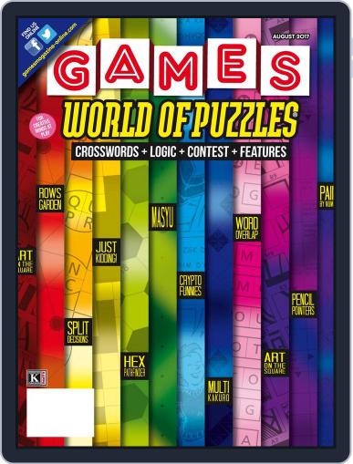 Games World of Puzzles August 1st, 2017 Digital Back Issue Cover
