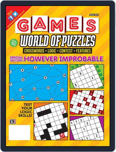 Games World of Puzzles June 1st, 2017 Digital Back Issue Cover