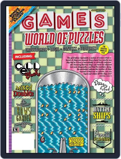 Games World of Puzzles November 24th, 2015 Digital Back Issue Cover