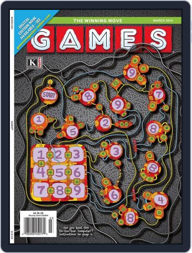 Games World of Puzzles March 1st, 2014 Digital Back Issue Cover