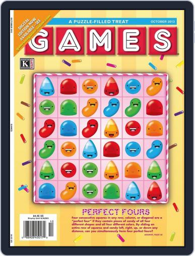Games World of Puzzles October 1st, 2013 Digital Back Issue Cover