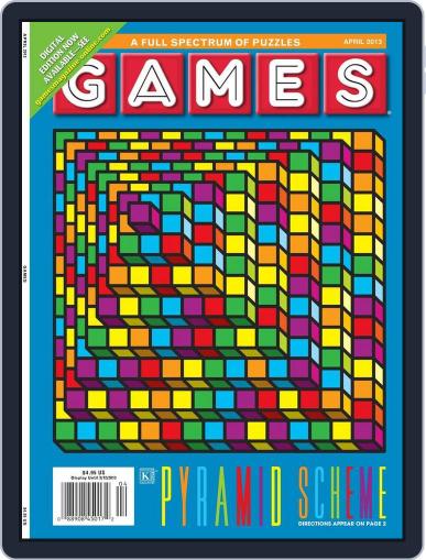 Games World of Puzzles January 23rd, 2013 Digital Back Issue Cover