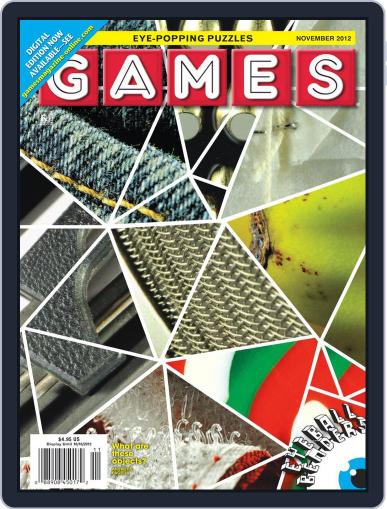 Games World of Puzzles August 15th, 2012 Digital Back Issue Cover