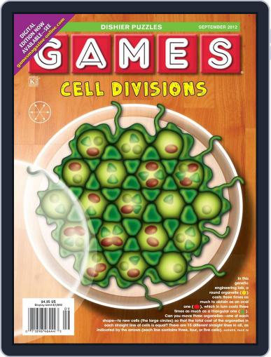 Games World of Puzzles June 12th, 2012 Digital Back Issue Cover