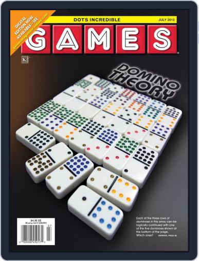 Games World of Puzzles April 1st, 2012 Digital Back Issue Cover