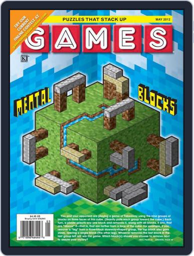 Games World of Puzzles February 22nd, 2012 Digital Back Issue Cover