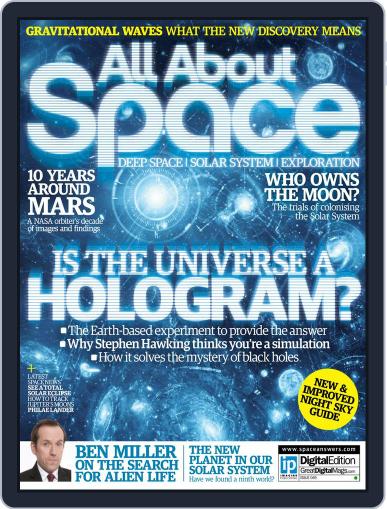 All About Space March 3rd, 2016 Digital Back Issue Cover