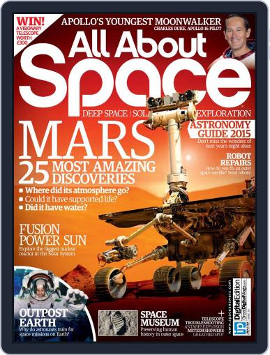 All About Space December 10th, 2014 Digital Back Issue Cover