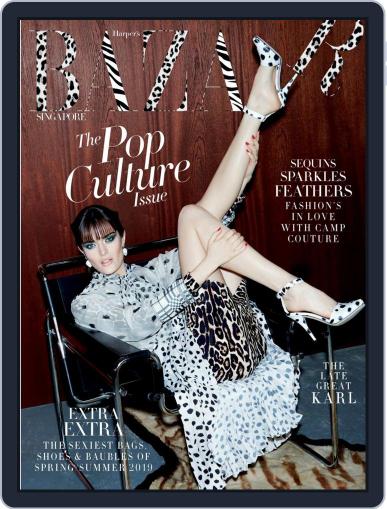 Harper's Bazaar Singapore April 1st, 2019 Digital Back Issue Cover